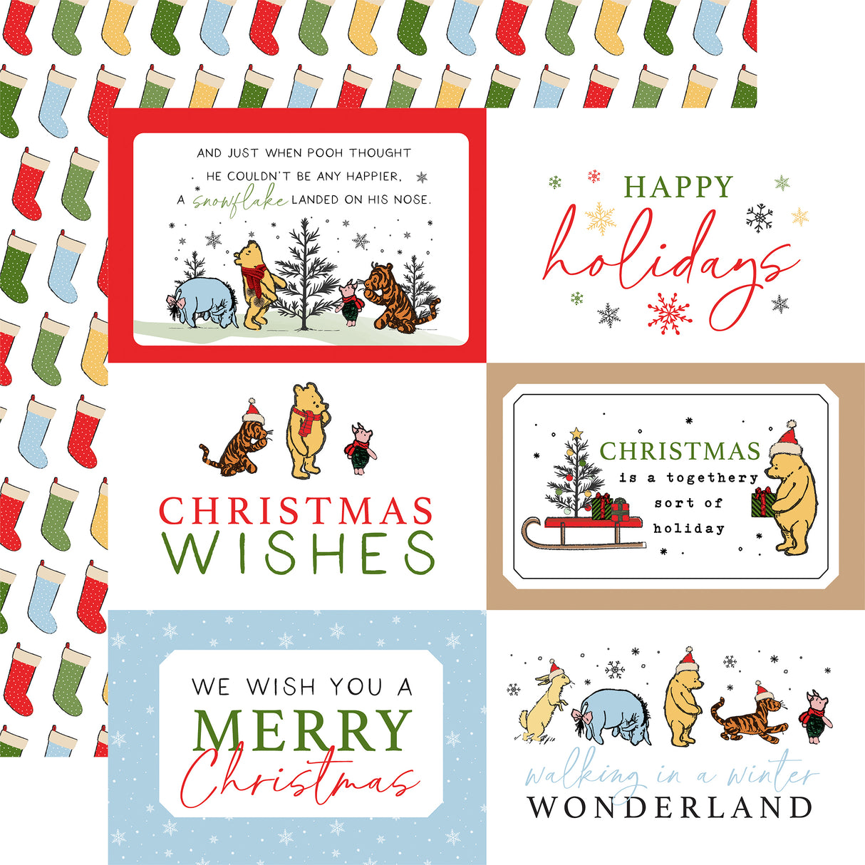 Winnie The Pooh Christmas Collection Kit