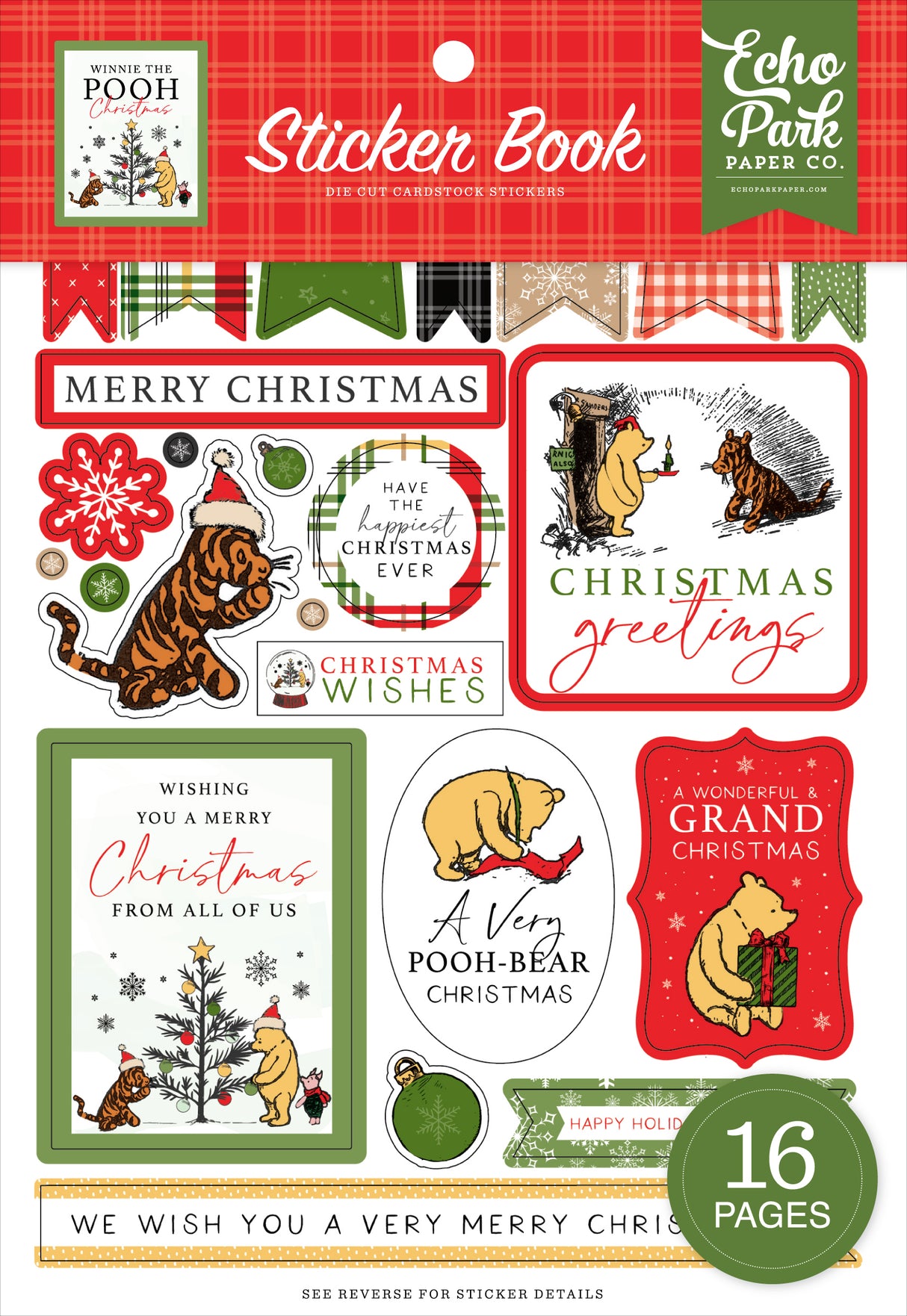 Winnie The Pooh Christmas Sticker Book