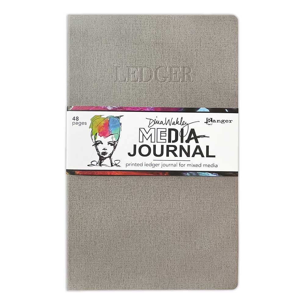 Dina Wakley MEdia Journal 12"X7.5