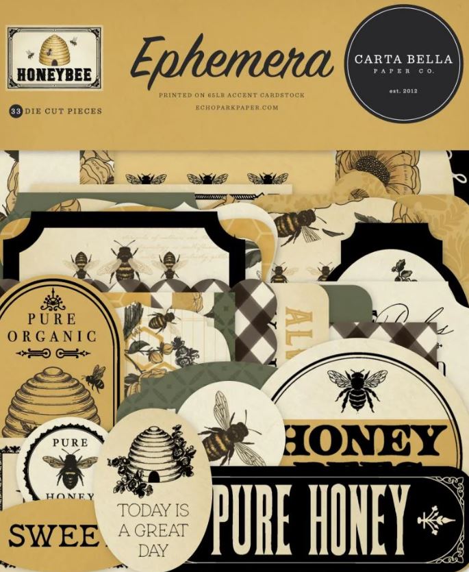 Carta Bella Honeybee Ephemera