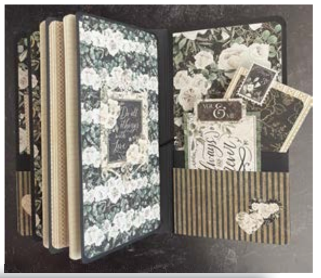 Graphic 45 Monthly Class Series Vol 8 2023 - P.S. I Love You – DIY Shadow Box & Travel Album