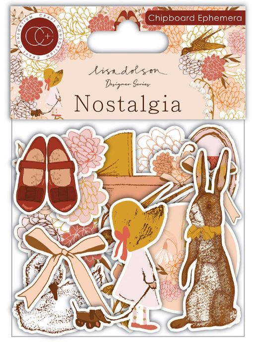 Craft Consortium Nostalgia Chipboard Ephemera
