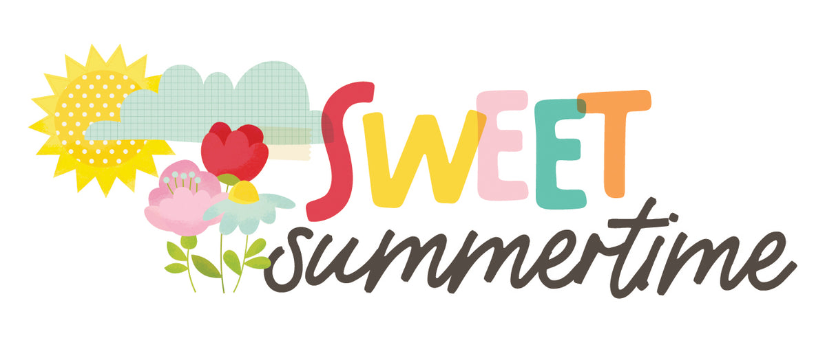SIMPLE STORIES SWEET SUMMETIME PAGE KIT