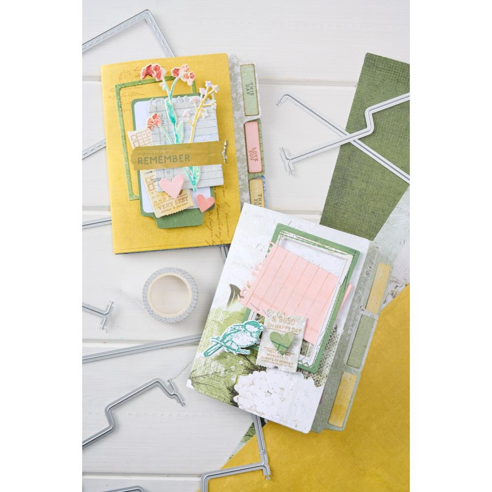 Sizzix Thinlits Set 15/Pkg Snap and Swap by 49 and Market