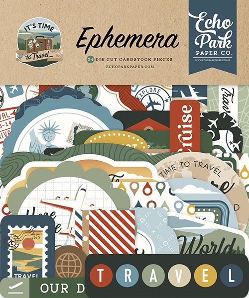 IT'S TIME to TRAVEL - EPHEMERA