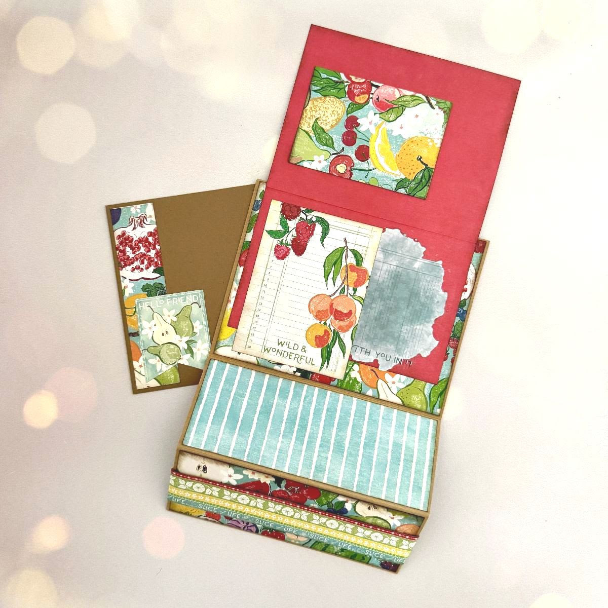 Graphic 45 Card Class Series - Slice of Life Card Kit