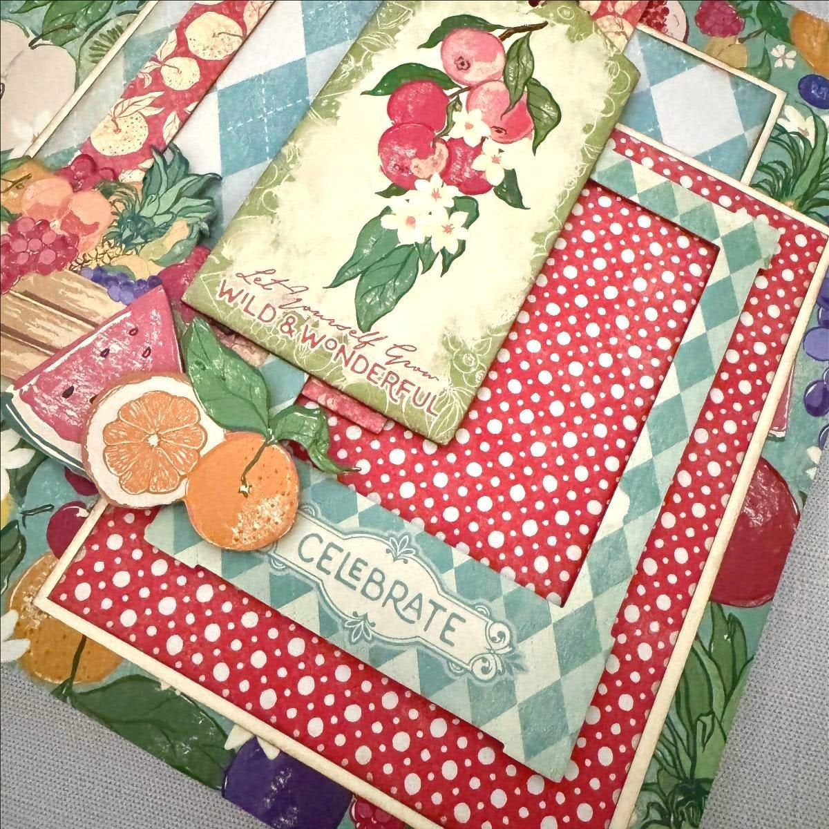 Graphic 45 Class Series - Slice of Life Album Kit
