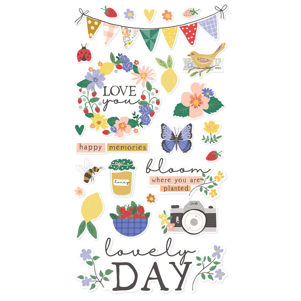 The Little Things - 6x12 Chipboard