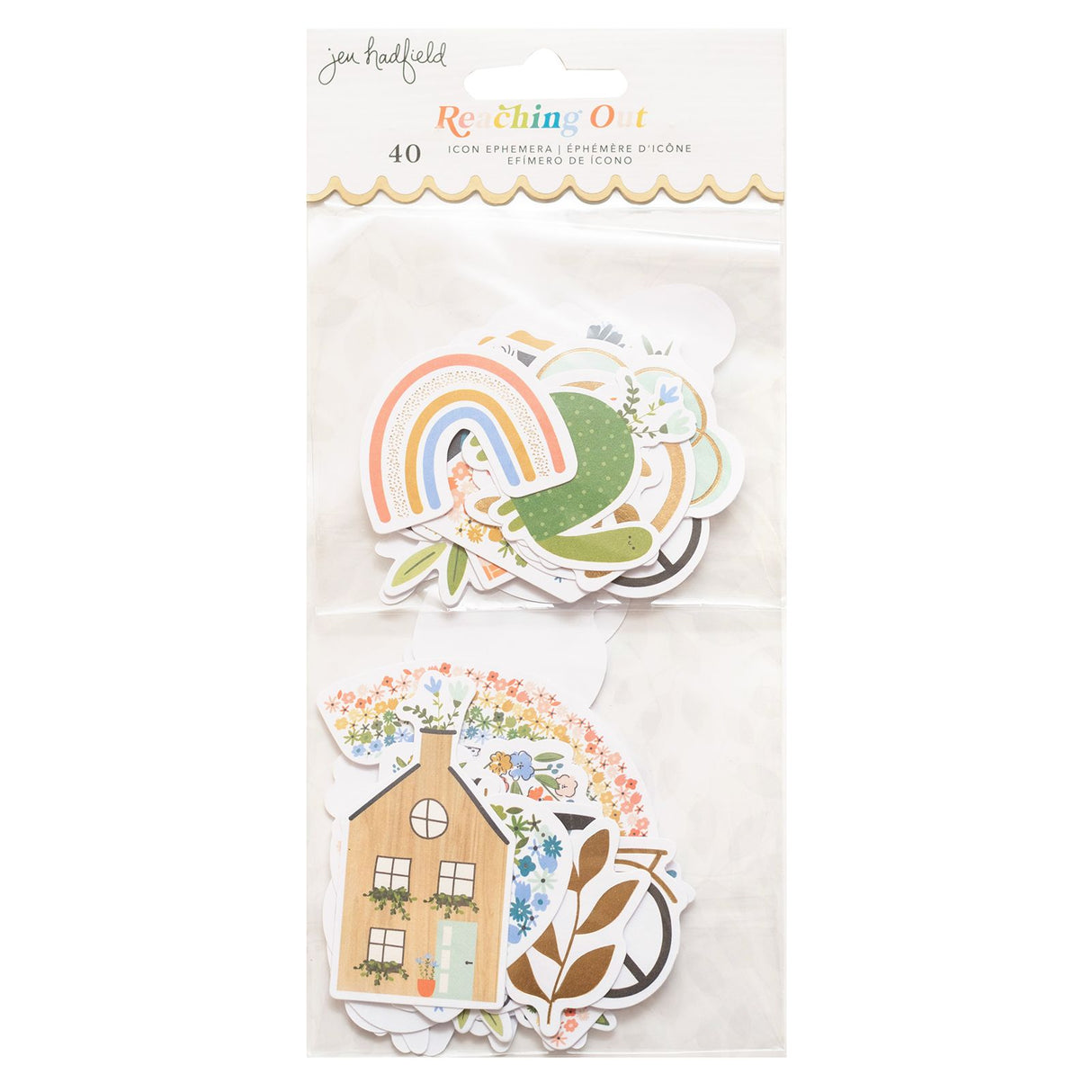 Reaching Out Collection - Ephemera - Icons - Gold Foil Accents