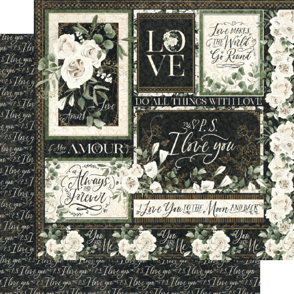 P.S. I Love You 12×12 Collection Pack with Stickers