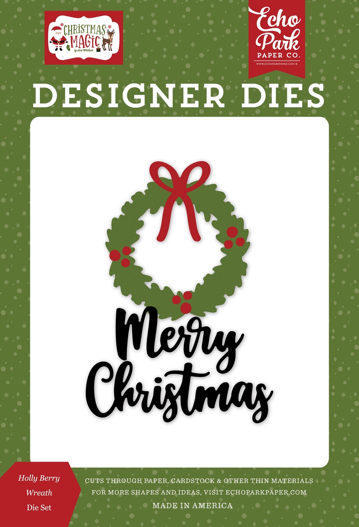 Christmas Magic Holly Berry Wreath Die Set