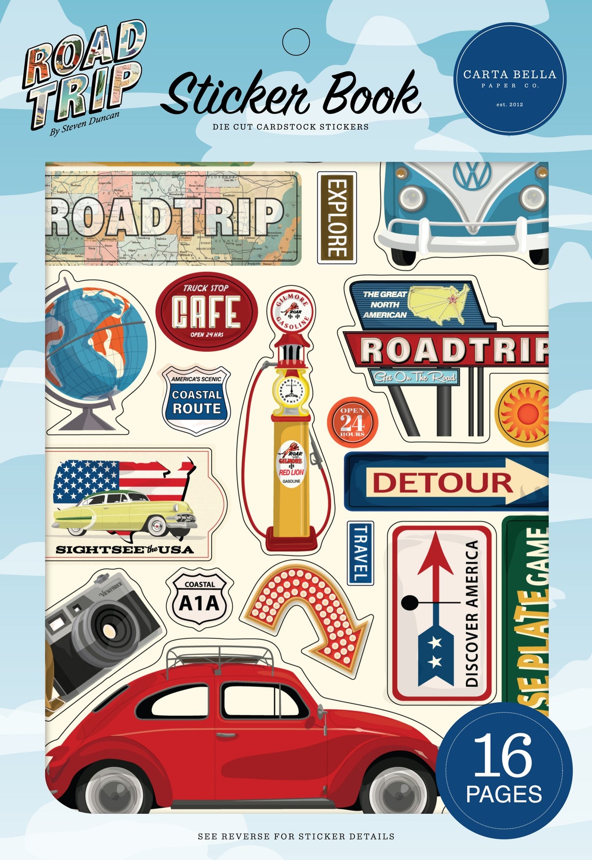Road Trip Collection - Sticker Book