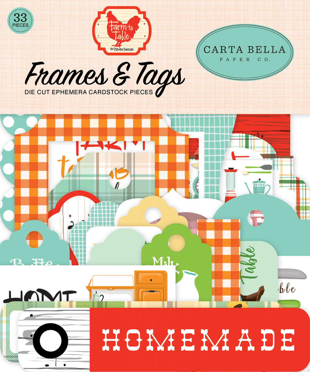 Farm to Table Frames & Tags