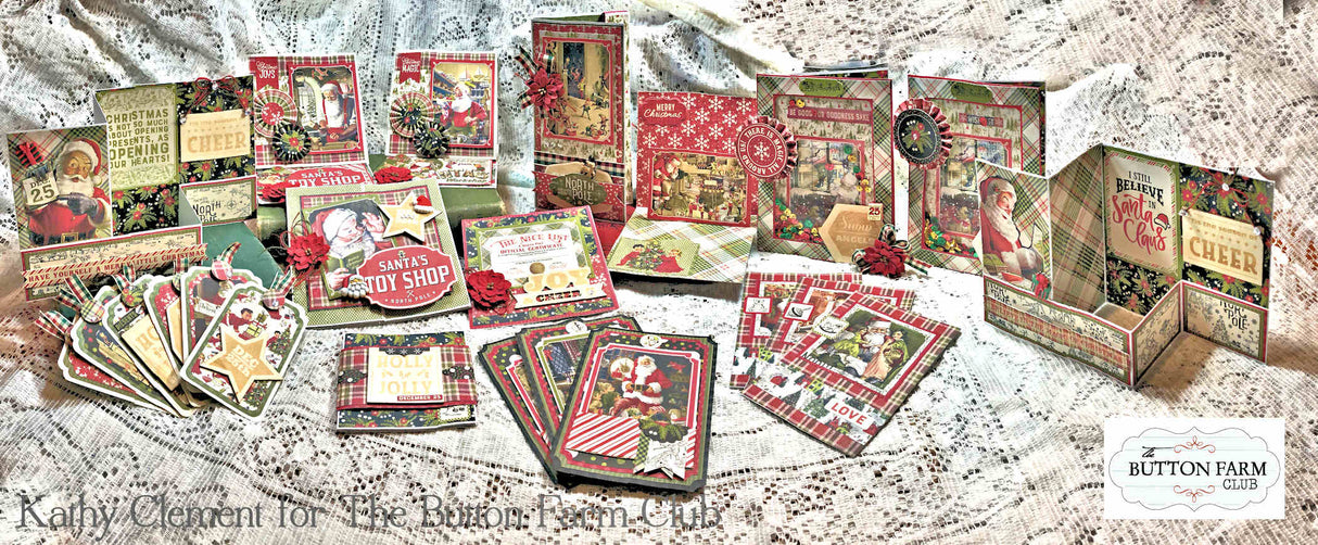 A Magical Christmas Card Kit by Kathy Clement ~ DIGITAL TUTORIAL