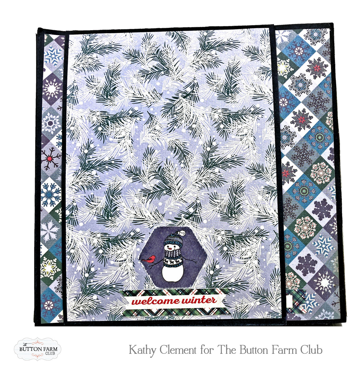 Snow Fall Folio ~ Digital Tutorial