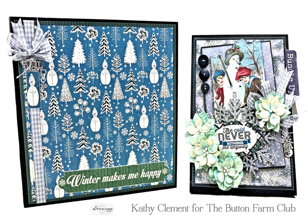 Snow Fall Folio ~ Digital Tutorial