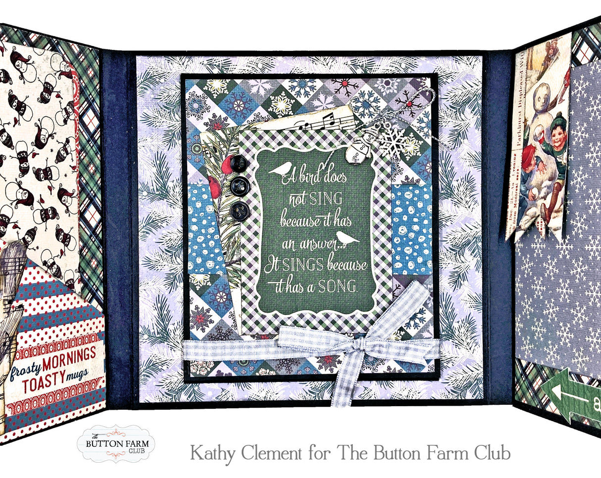 Snow Fall Folio ~ Digital Tutorial