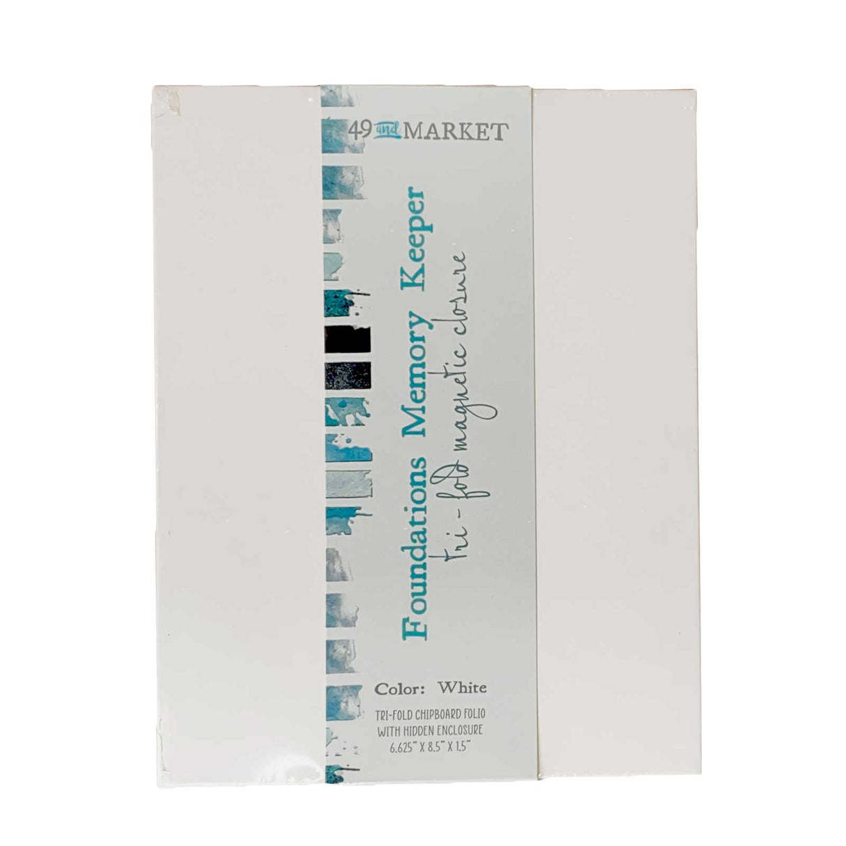Foundations Memory Keeper – White Tri-Fold