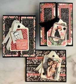 Graphic 45 Card Kit Vol 12 2022 - Mon Amour — Romantic Card Set