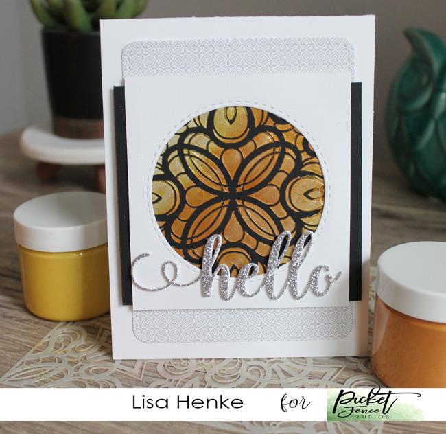 Picket Fence Studios Paper Glaze - Daffodil Yellow