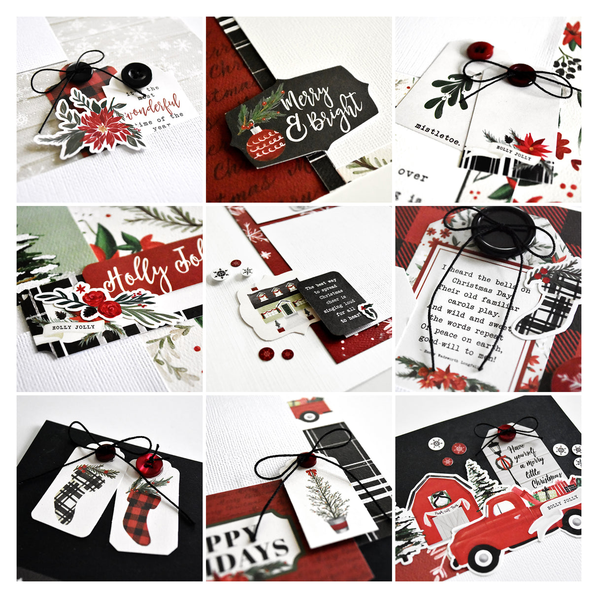 Christmas Market Page Kit - Digital Tutorial