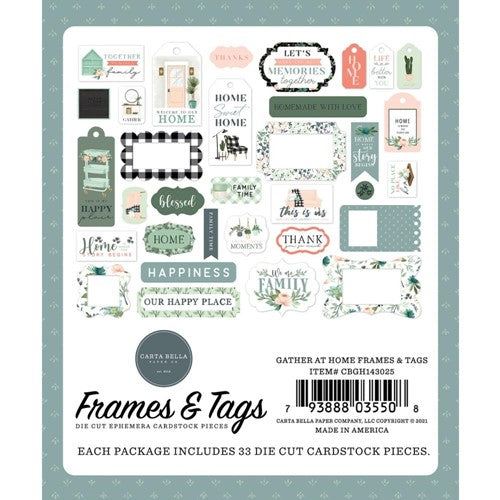Gather at Home Frames & Tags