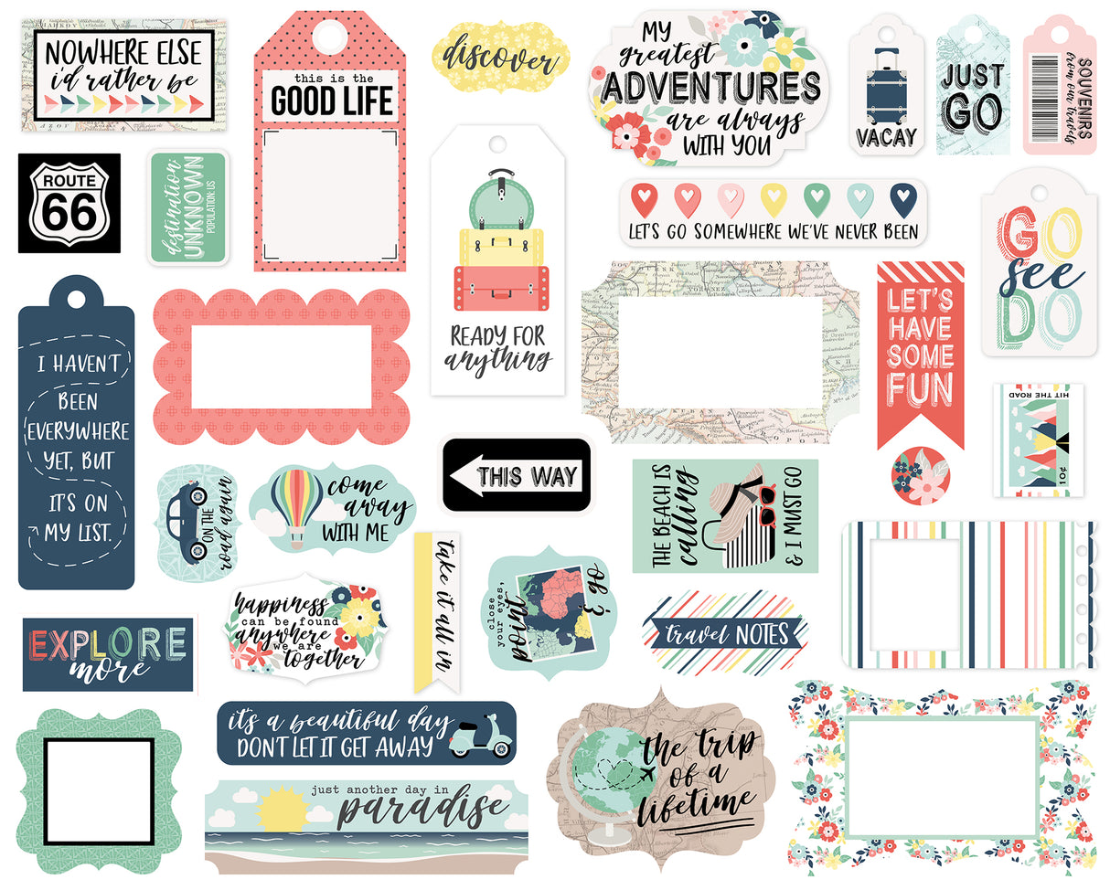Away We Go Frames & Tags