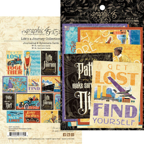 Life's A Journey Collection - Journaling Cards