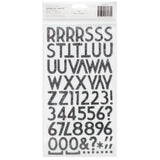 Chipboard Glitter Stickers - Thickers - Wisecrack