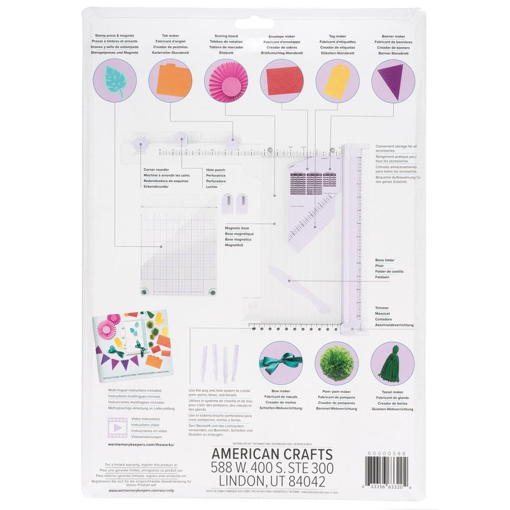 The Works All-In-One Tool  - Lilac