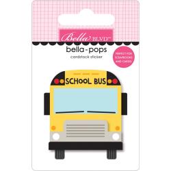 Bella -Pops 3D stickers School Bus