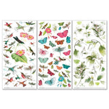 Kaleidoscope Collection - Botanicals Rub-On Transfer Set