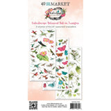 Kaleidoscope Collection - Botanicals Rub-On Transfer Set