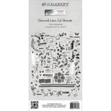 Color Swatch Charcoal Collection - Laser Cut Elements