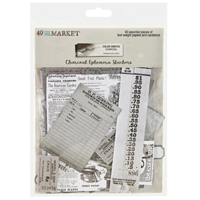 Color Swatch Charcoal Collection - Ephemera Stackers