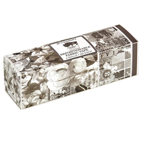 Color Swatch Charcoal Collection - Fabric Tape Assortment