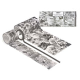 Color Swatch Charcoal Collection - Fabric Tape Assortment