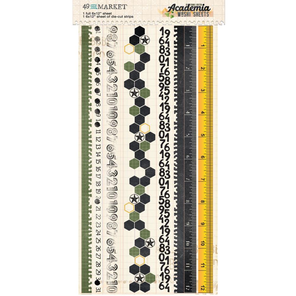 Academia Collection - Washi Tape Sheet Set