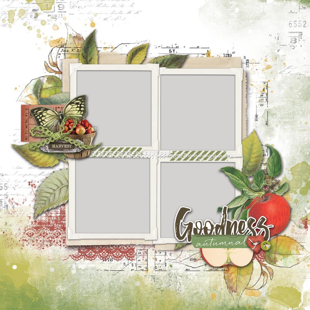 Vintage Orchard - Page Kit