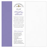 Doodlebug 6x8 Mini Album  - Lilac