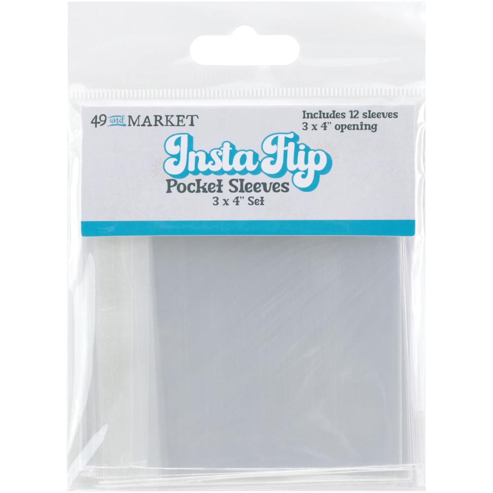 Insta Flip Pocket Sleeves - 3x4
