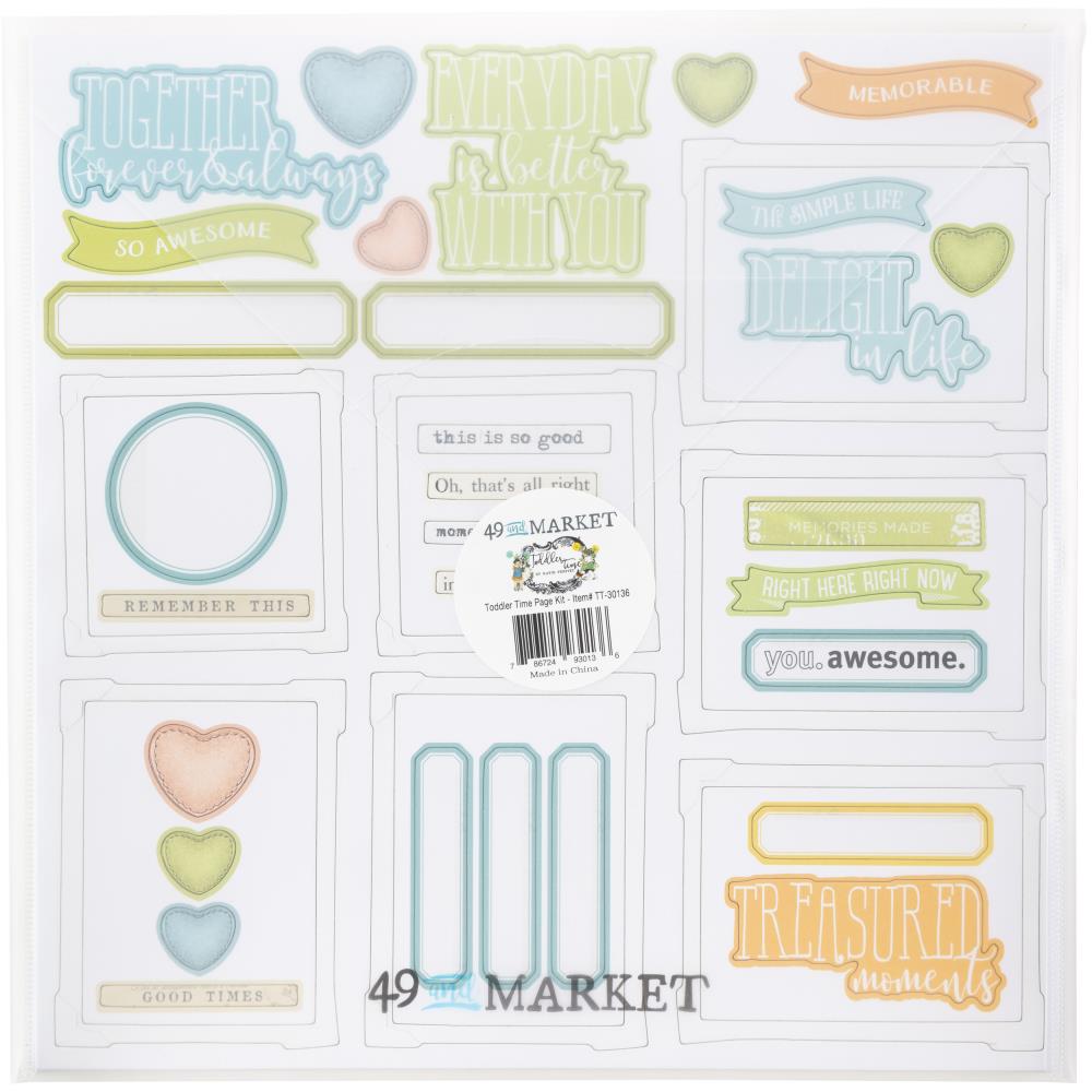 Toddler Time Page Kit