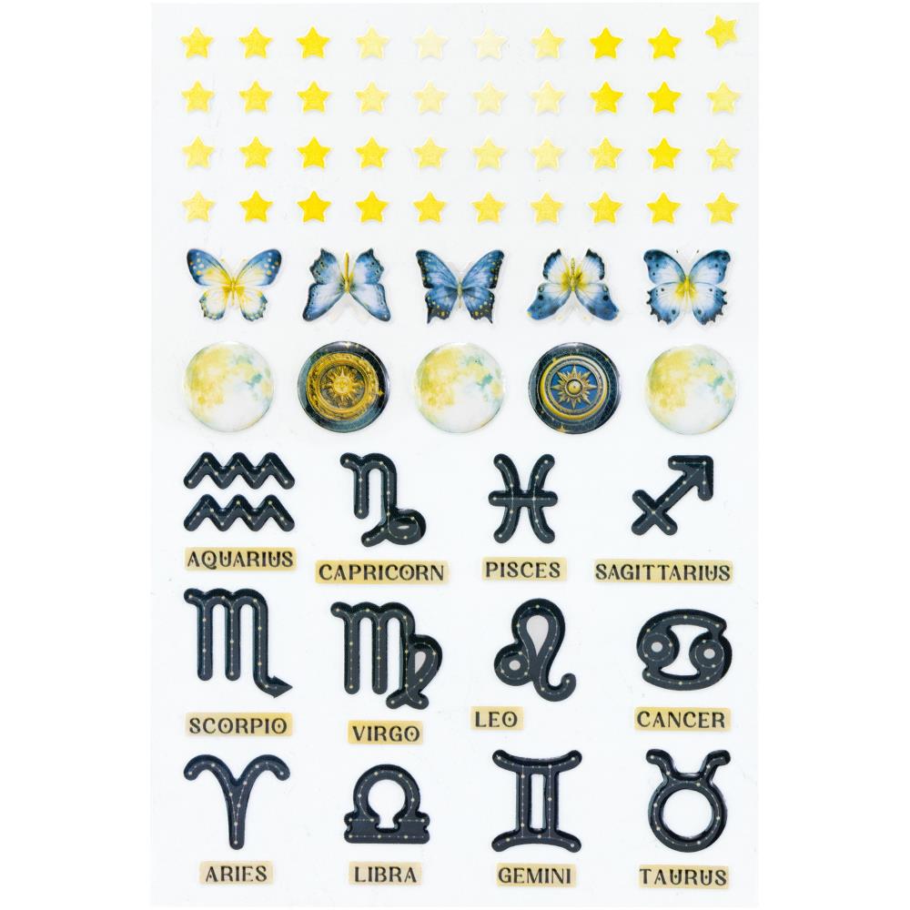 Starlight Dreams - Epoxy Stickers