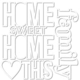 Home Sweet Home Cut-Outs