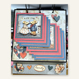 Family Flip Stand  ~Designed by Lori Fahrenholtz