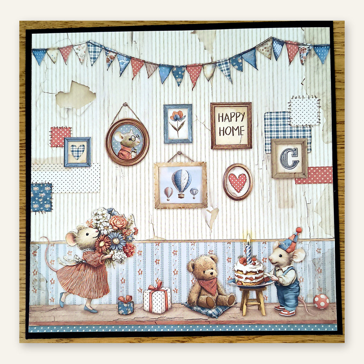 Family Flip Stand  ~Designed by Lori Fahrenholtz