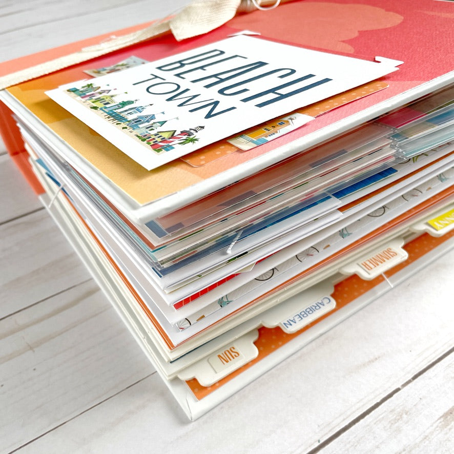 Beach Town Binder