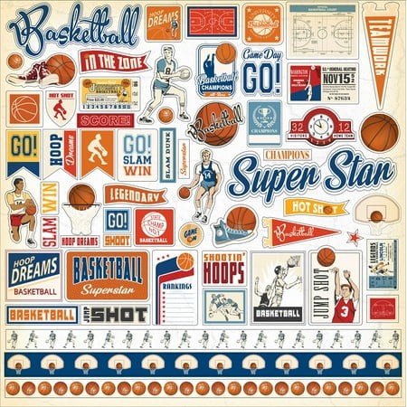 Slam Dunk Element Stickers