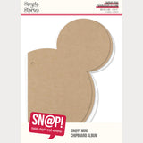 SN@P! - Mini Chipboard Album - Mouse Ear