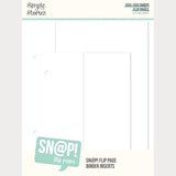 4x6/6x8 SN@P! - Flip Page Binder Inserts